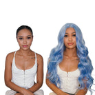 POLLY Blue 30" Lace Front Wig - Milk & Honey
