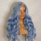 POLLY Blue 30" Lace Front Wig - Milk & Honey