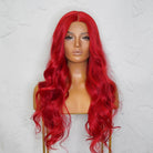 POLLY Red 30" Lace Front Wig - Milk & Honey