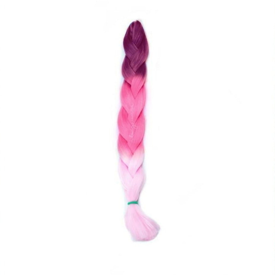 PRETTY IN PINK THREE TONE OMBRÉ 32" - Milk & Honey Wigs