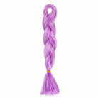 PURPLE GLITTER BRAID HAIR 24" - Milk & Honey Wigs
