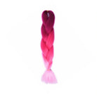 PURPLE | HOT PINK | BABY PINK OMBRÉ 24" - Milk & Honey Wigs