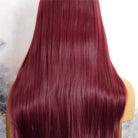 RACHEL 24" Cherry Red Lace Front Wig - Milk & Honey Wigs