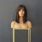REIGN Dark Brown Fringe Wig - Milk & Honey Wigs