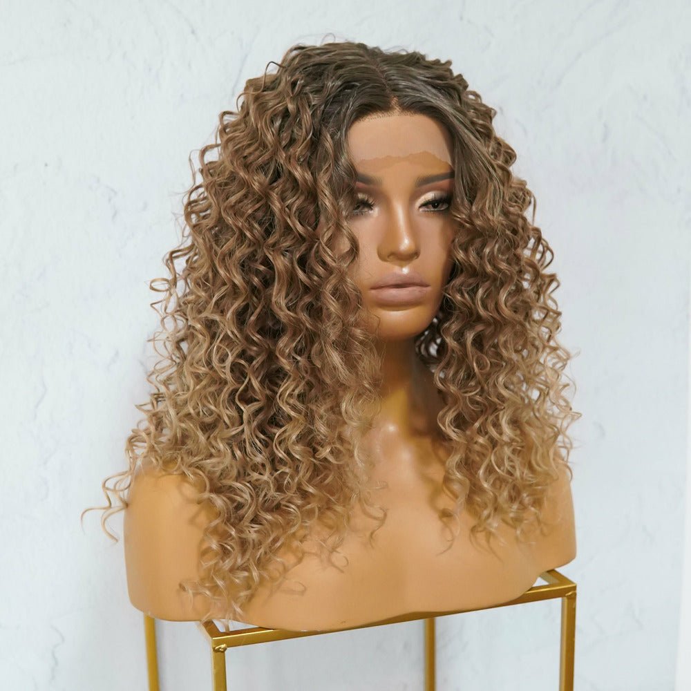 REMY Ombre Lace Front Wig - Milk & Honey