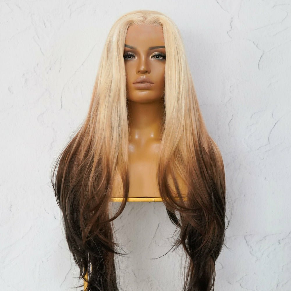 ROGUE Ombre Blonde Lace Front Wig - Milk & Honey Wigs