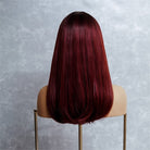 ROSÈ Red Ombre Fringe Wig - Milk & Honey