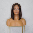 SABRINA Dark Brown Lace Front Wig - Milk & Honey