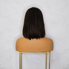 SABRINA Dark Brown Lace Front Wig - Milk & Honey
