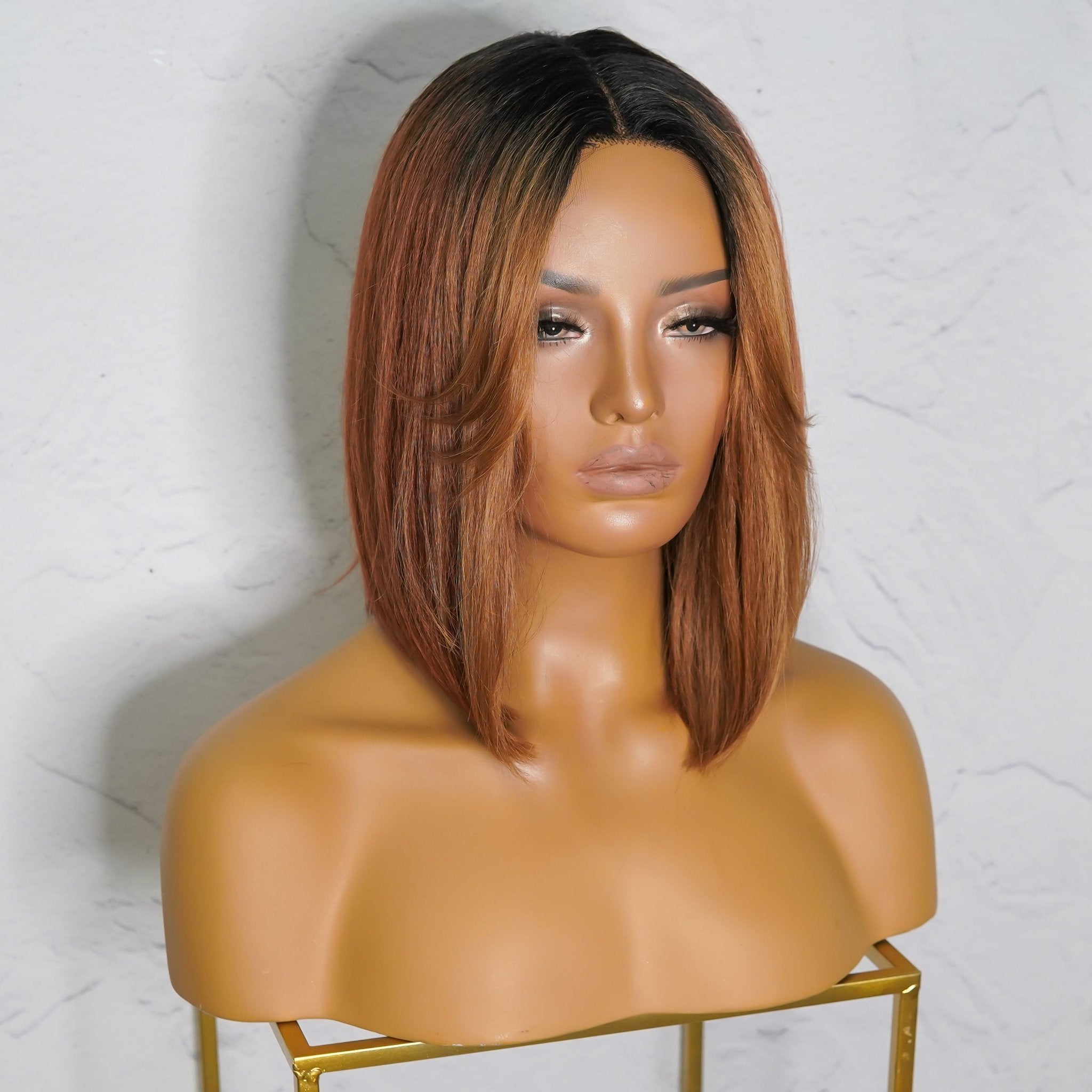 SABRINA Mocha Lace Front Wig - Milk & Honey