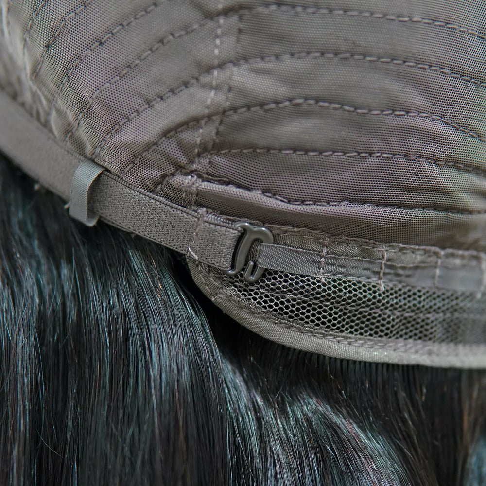 SARAH Black Human Hair U Part Wig - Milk & Honey