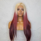 SARAH Wine Lace Front Wig - Milk & Honey Wigs