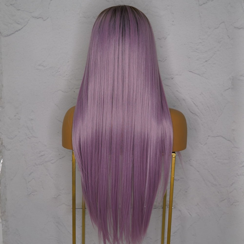 SCARLETT Ombre Purple Lace Front Wig - Milk & Honey