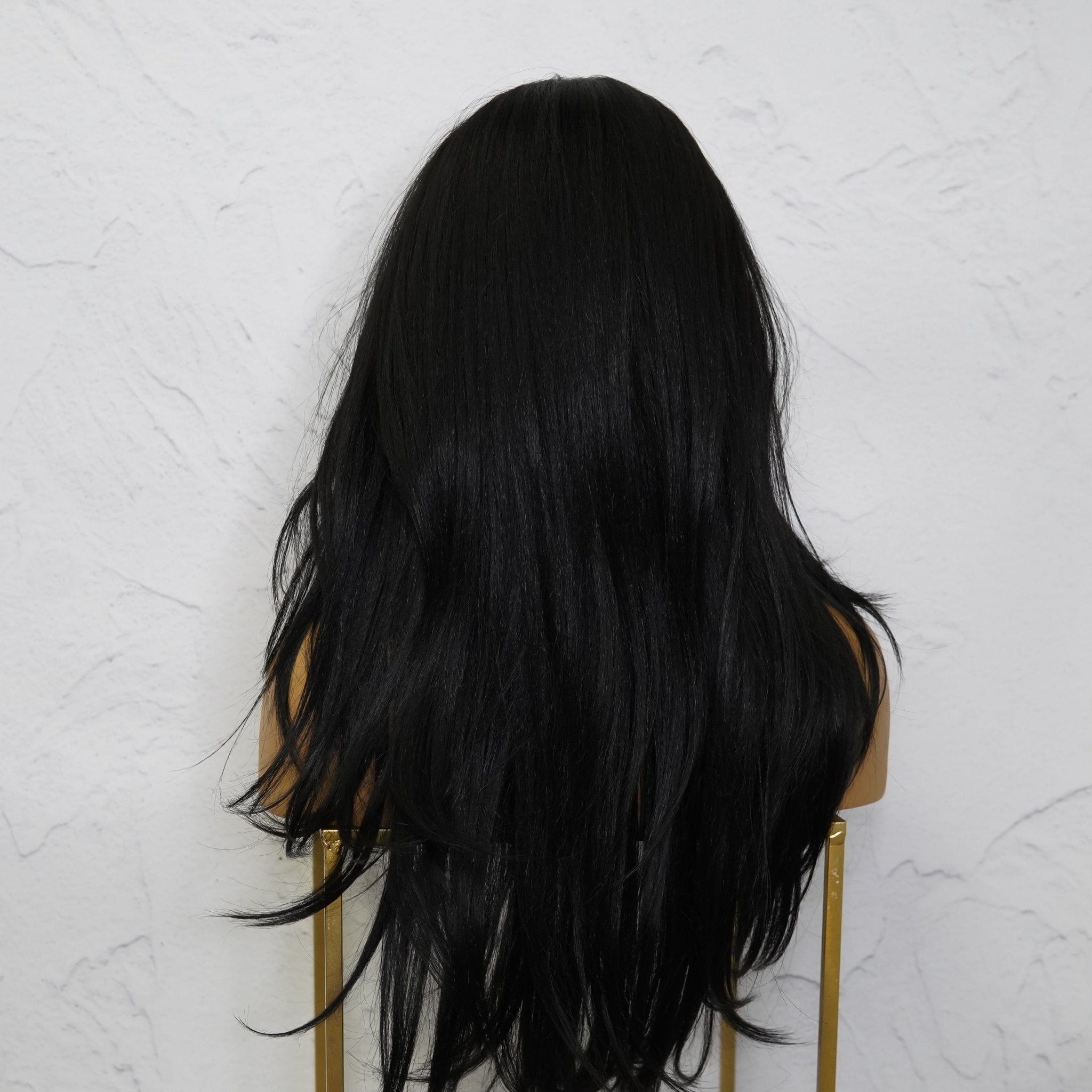 SELENE Black Lace Front Wig - Milk & Honey