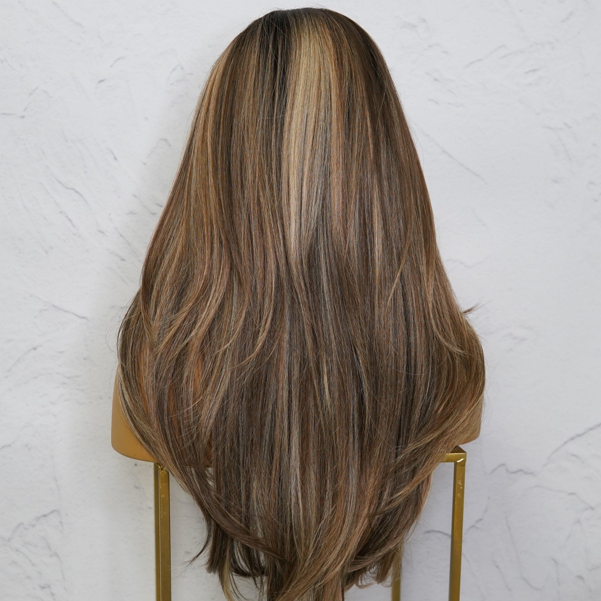 SELENE Ombre Lace Front Wig - Milk & Honey