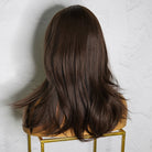 SHILA Dark Brown Fringe Wig - Milk & Honey