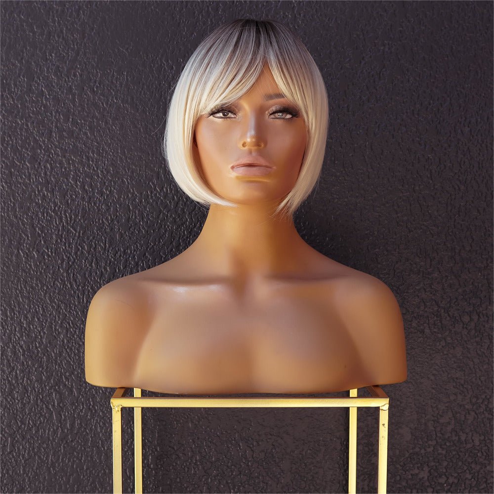 SIENNA Blonde Fringe Wig - Milk & Honey