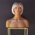 SIENNA Blonde Fringe Wig - Milk & Honey