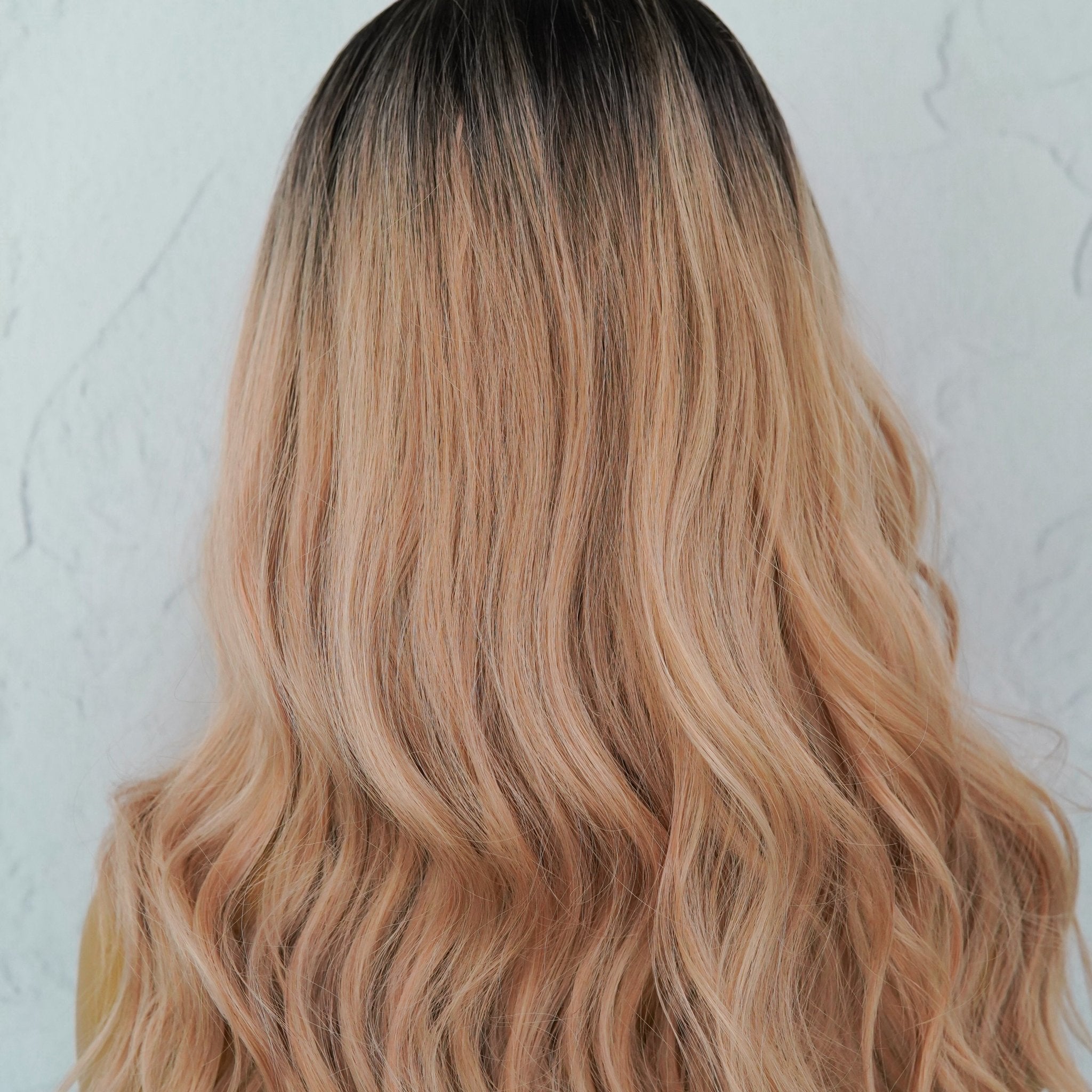 SIERA Ombre Dusty Pink Lace Front Wig - Milk & Honey Wigs
