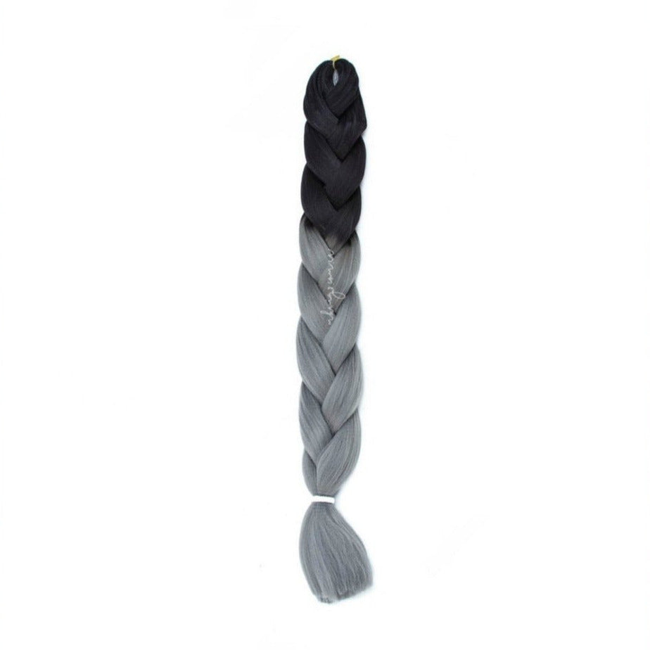 SILVER FOX TWO TONE OMBRÉ 32" - Milk & Honey