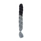 SILVER FOX TWO TONE OMBRÉ 32" - Milk & Honey Wigs