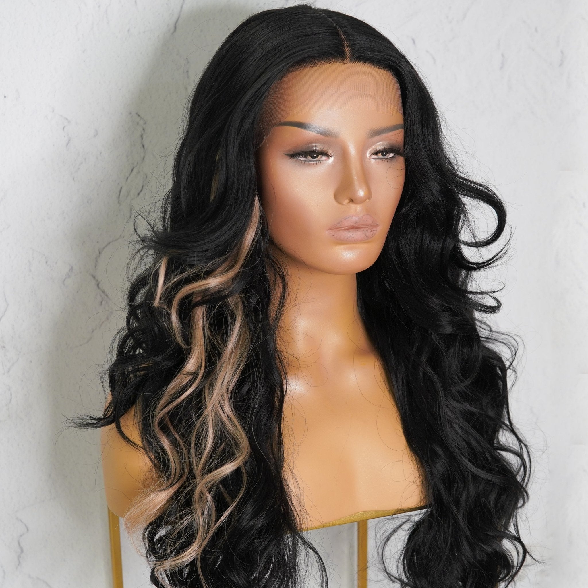 SPARROW Black Lace Front Wig - Milk & Honey Wigs