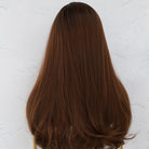 STACEY Brown Ombre Fringe Wig - Milk & Honey Wigs