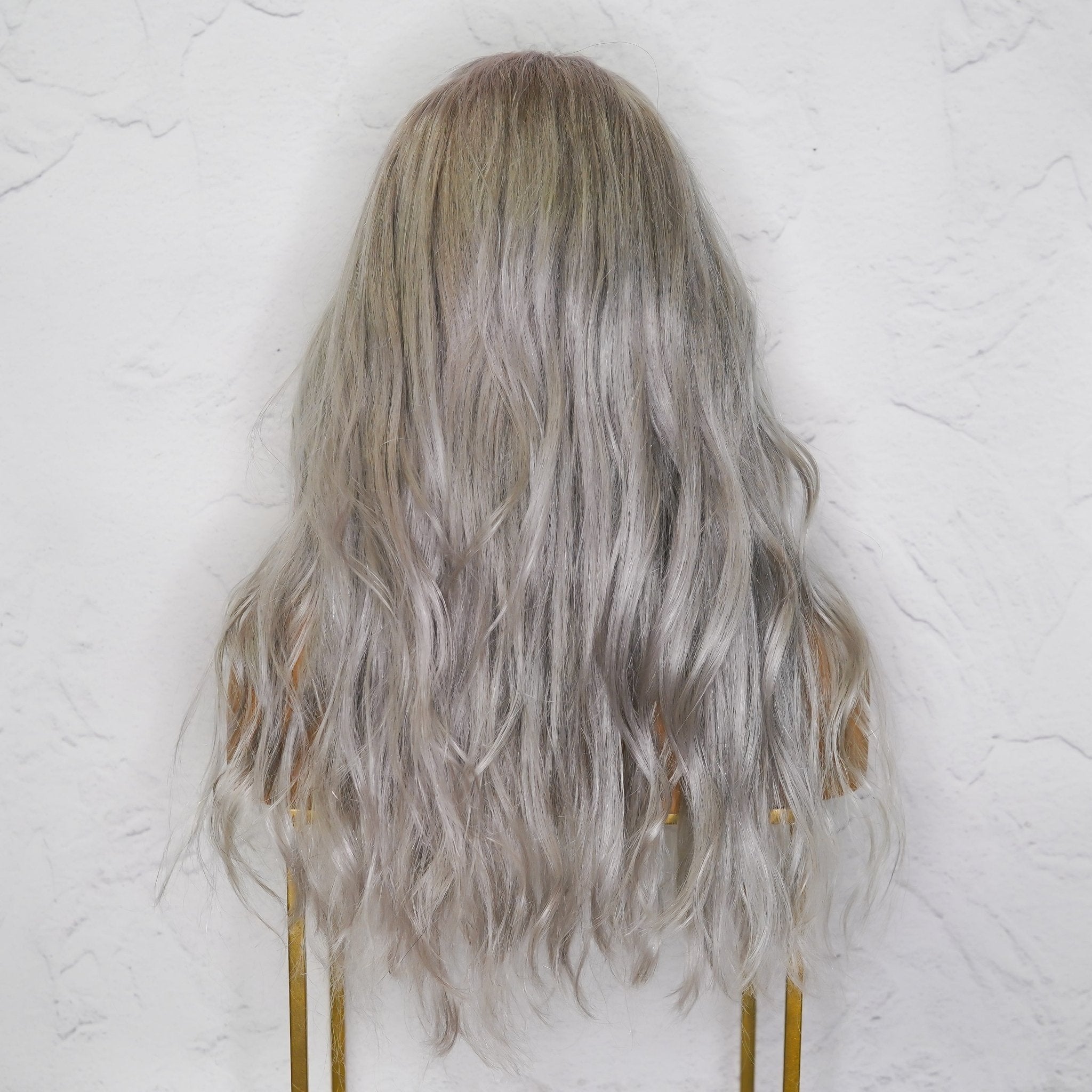 STORM Human Hair Lace Front Wig ** READY TO SHIP ** - Milk & Honey