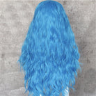 Stuntin' Blue Wavy 24" Lace Front Wig - Milk & Honey Wigs