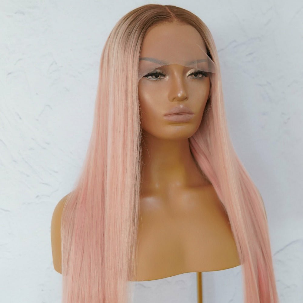 SUGAR Human Hair Lace Front Wig ** READY TO SHIP 26”** - Milk & Honey