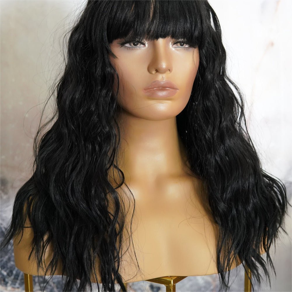TAMIKA Black Fringe Wig - Milk & Honey Wigs