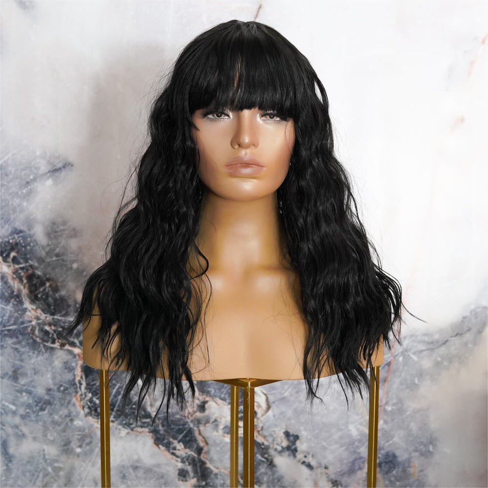 TAMIKA Black Fringe Wig - Milk & Honey Wigs