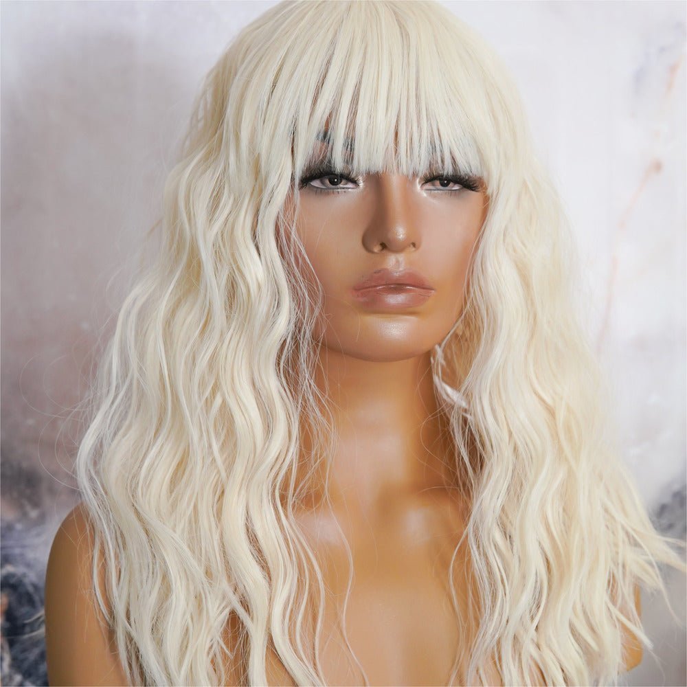 TAMIKA Platinum Fringe Wig - Milk & Honey Wigs