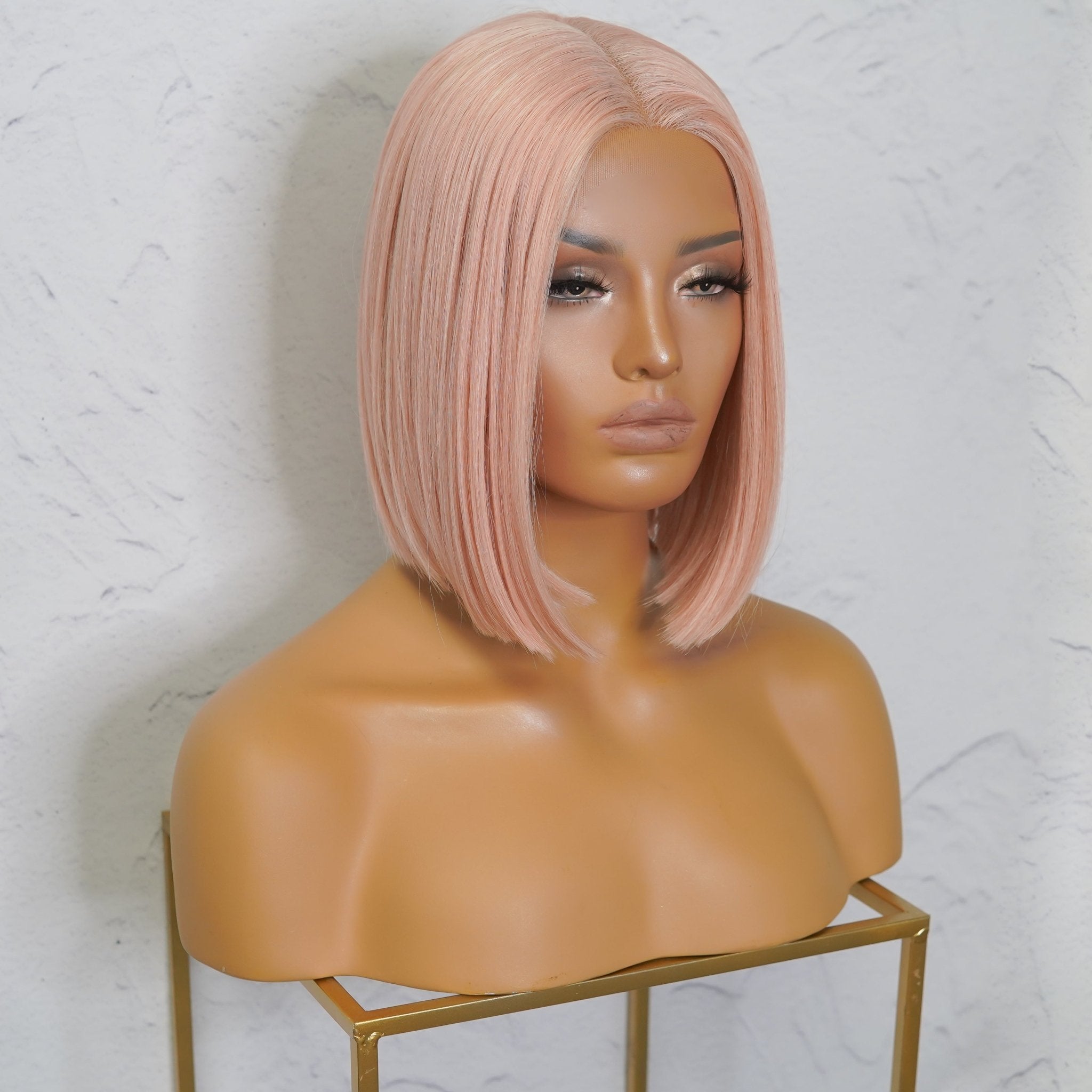 TILLY Pink Lace Front Wig - Milk & Honey Wigs