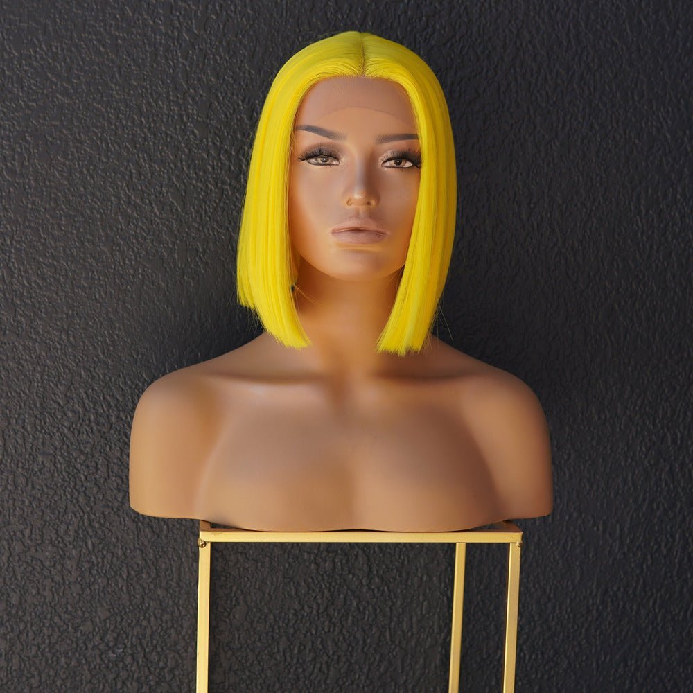 TILLY Yellow Lace Front Wig - Milk & Honey Wigs