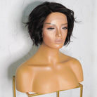 VALERIE Natural Black Human Hair Lace Front Wig ** READY TO SHIP ** - Milk & Honey