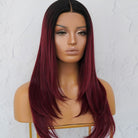VANESSA Burgundy Lace Front Wig - Milk & Honey Wigs