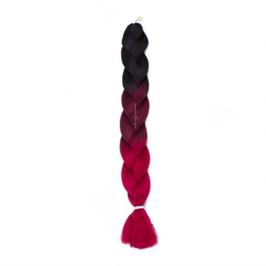 WINERY THREE TONE OMBRÉ 32" - Milk & Honey Wigs