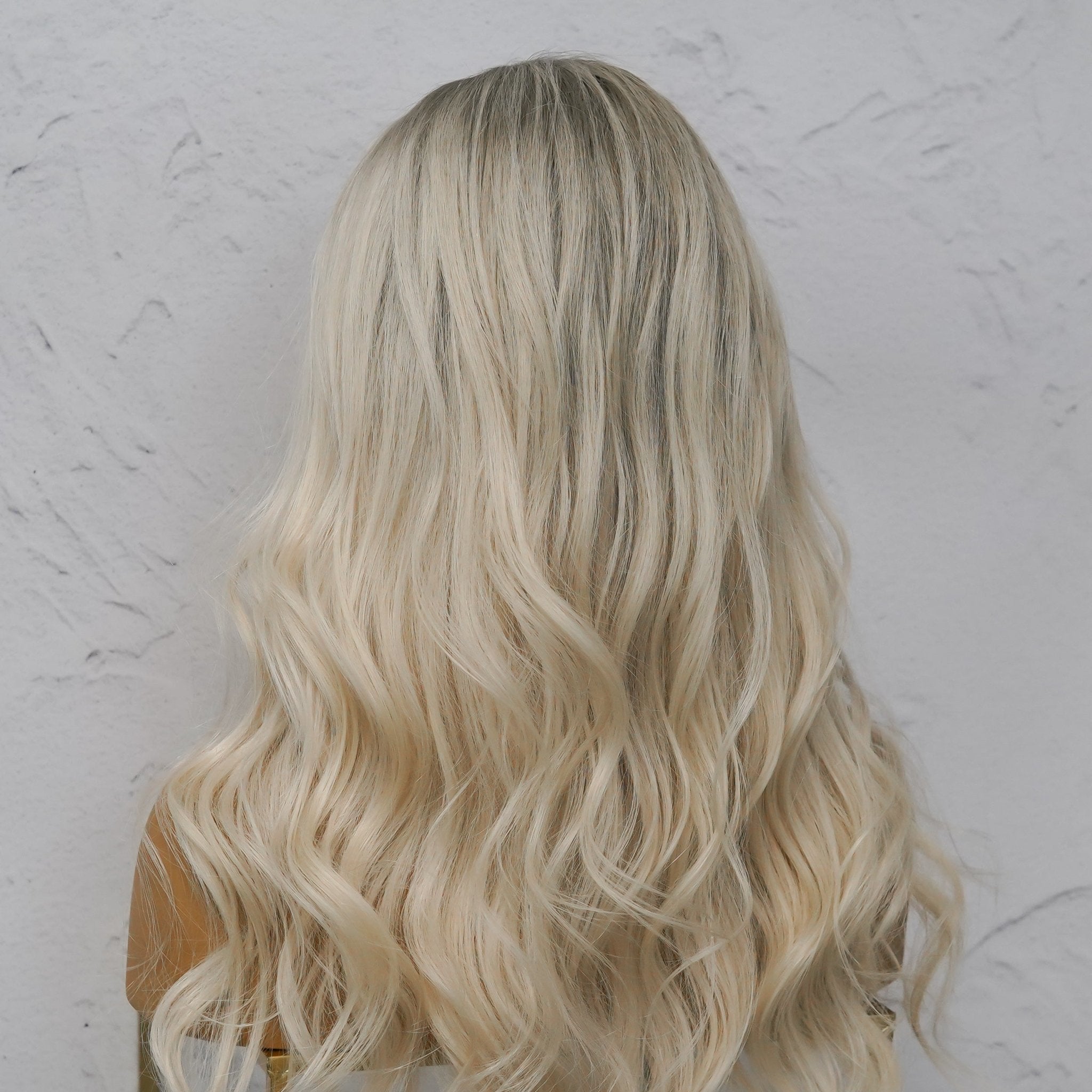 WINNY Human Hair Lace Front Wig - Milk & Honey