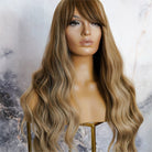 YASMIN Brown Ombre Fringe Wig - Milk & Honey Wigs