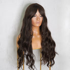 YASMIN Dark Brown Fringe Wig - Milk & Honey